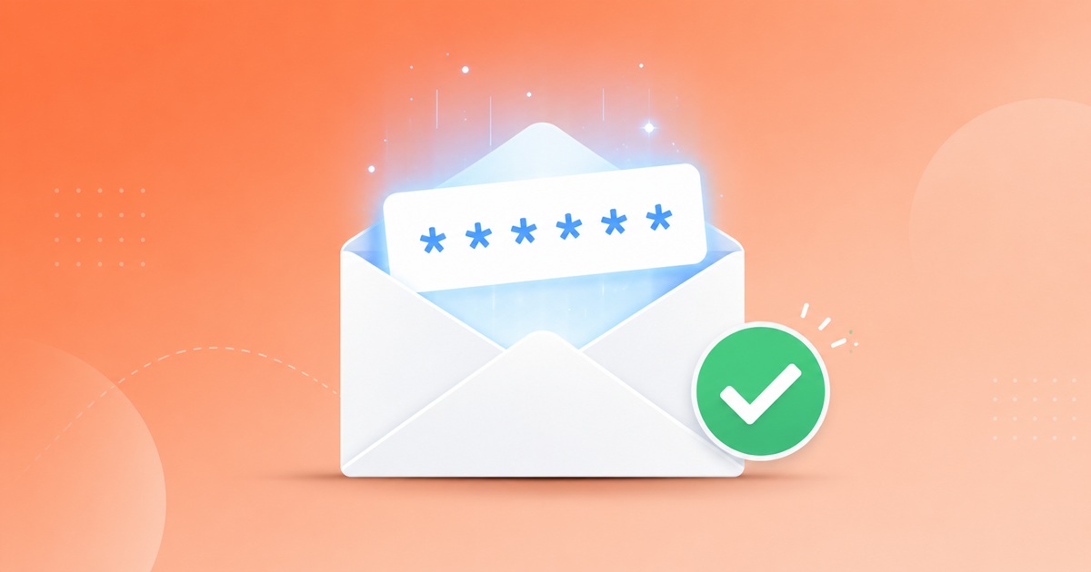 Cách nhận mã xác minh bằng trình tạo email